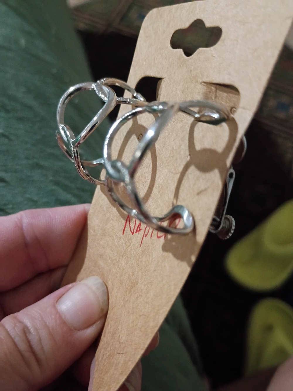 Napier Silver Twist Hair Cuffs Set